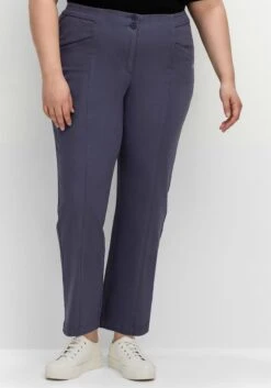 Sheego Gerade Twillhose In Curvy-Schnitt PIA, Mit Biesen Vorn -Shego Kleidung Geschaft 14693100047 04LTV 02 SH