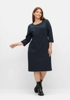 Sheego Etuikleid In Petite-Passform, Aus Milanoware -Shego Kleidung Geschaft 14785300035 04V11 02 SH