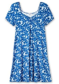 Jerseykleid Mit Blumendruck Und Herzausschnitt 9 Jerseykleid Mit Blumendruck Und Herzausschnitt -Shego Kleidung Geschaft 14821301463 04PLE 00 SH