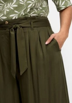 Sheego Culotte Mit High-Waist-Bund Und Stoffgürtel 12 Sheego Culotte Mit High-Waist-Bund Und Stoffgürtel -Shego Kleidung Geschaft 14823600172 04PJ9 01 SH