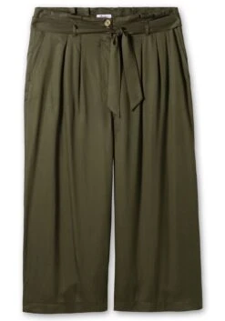 Sheego Culotte Mit High-Waist-Bund Und Stoffgürtel 10 Sheego Culotte Mit High-Waist-Bund Und Stoffgürtel -Shego Kleidung Geschaft 14823600172 04PJB 00 SH