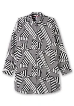 Sheego Lange Hemdbluse Mit Grafischem Muster 8 Sheego Lange Hemdbluse Mit Grafischem Muster -Shego Kleidung Geschaft 14824402231 04PVM 00 SH