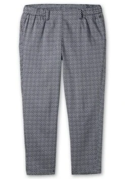Sheego Schmale Hose Mit Minimalprint Und Gummibund 10 Sheego Schmale Hose Mit Minimalprint Und Gummibund -Shego Kleidung Geschaft 14877000935 04PPQ 00 SH