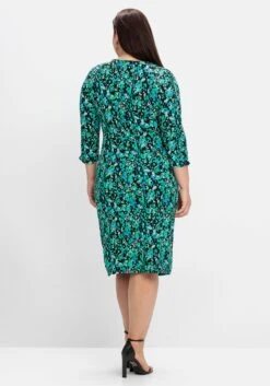 Sheego Jerseykleid In Wickeloptik, Mit Blumenprint 8 Sheego Jerseykleid In Wickeloptik, Mit Blumenprint -Shego Kleidung Geschaft 14883701491 04QJV 02 SH