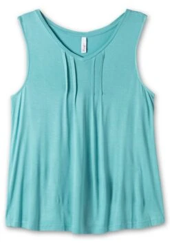 Sheego Top Mit Fixierten Falten Am Ausschnitt -Shego Kleidung Geschaft 14885200021 04Q9B 00 SH