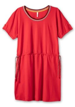 Sheego Jerseykleid Mit Ringelbündchen Und Tunnelzug 10 Sheego Jerseykleid Mit Ringelbündchen Und Tunnelzug -Shego Kleidung Geschaft 14889001758 04Q7N 00 SH