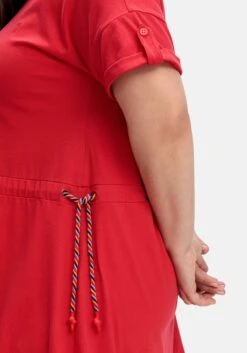 Sheego Jerseykleid Mit Ringelbündchen Und Tunnelzug 11 Sheego Jerseykleid Mit Ringelbündchen Und Tunnelzug -Shego Kleidung Geschaft 14889001758 04ROQ 02 SH