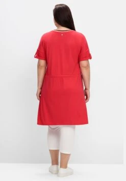Sheego Jerseykleid Mit Ringelbündchen Und Tunnelzug 9 Sheego Jerseykleid Mit Ringelbündchen Und Tunnelzug -Shego Kleidung Geschaft 14889001758 04ROR 01 SH