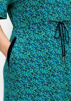 Sheego Jerseykleid Mit Alloverdruck Und Sportiven Details -Shego Kleidung Geschaft 14890602119 04QBP 02 SH