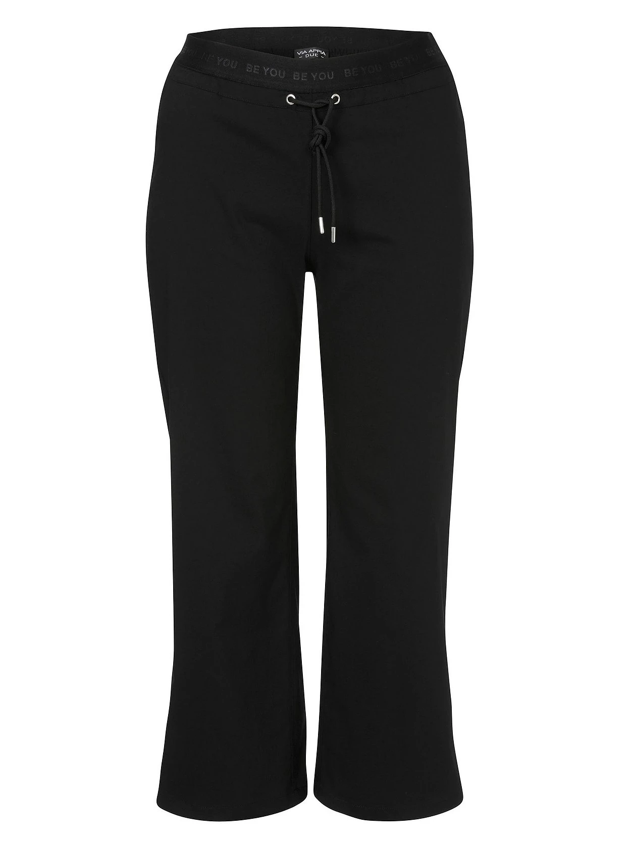 Weite 7/8-Hose Mit Gummibund Und Bindeband 1 Weite 7/8-Hose Mit Gummibund Und Bindeband