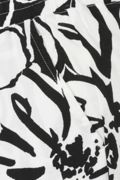 Hose Aus Viskose, Mit Abstraktem Blumenprint -Shego Kleidung Geschaft 14938801491 04P8Q 00 SH