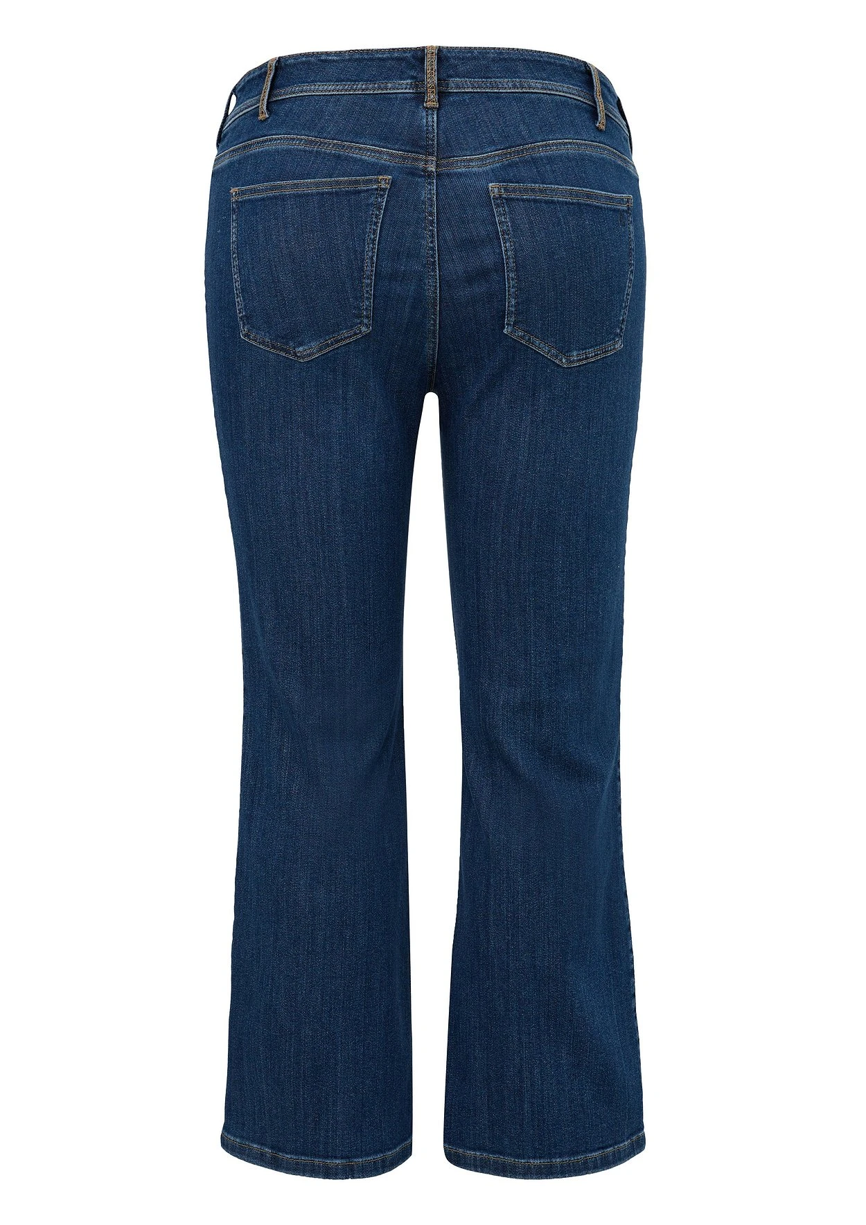 Triangle Bootcut-Jeans In Ankle-Länge, Mit Shaping-Effekt 2 Triangle Bootcut-Jeans In Ankle-Länge, Mit Shaping-Effekt – Bild 2