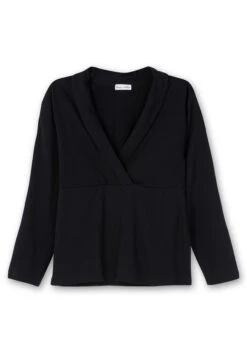 Langarmshirt Mit Tiefem Reverskragen 9 Langarmshirt Mit Tiefem Reverskragen -Shego Kleidung Geschaft 14954100289 04SP3 00 SH