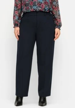 Sheego High-Waist-Hose Mit Bügelfalten, In Karottenform 11 Sheego High-Waist-Hose Mit Bügelfalten, In Karottenform -Shego Kleidung Geschaft 14983900035 04T2X 02 SH