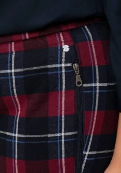 Sheego Karo-Joggpants Mit Stretchbund Und Bindeband -Shego Kleidung Geschaft 14984100035 04STC 02 SH