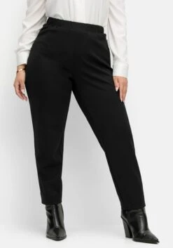 Sheego Schmale Scuba-Hose In Petite-Passform -Shego Kleidung Geschaft 14984500289 04SVM 02 SH