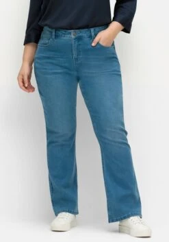Sheego Bootcut-Jeans Mit Catfaces Und Shaping-Einsatz -Shego Kleidung Geschaft 14986200053 04T2A 02 SH