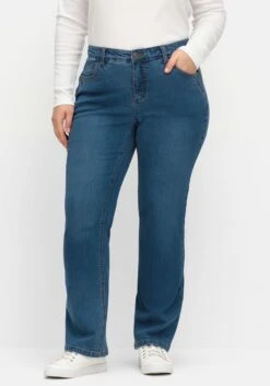 Sheego Bootcut-Jeans In Curvy-Schnitt SUSANNE 12 Sheego Bootcut-Jeans In Curvy-Schnitt SUSANNE -Shego Kleidung Geschaft 14988200053 04T3K 02 SH