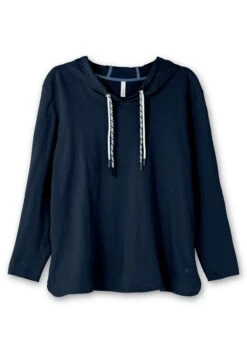 Sheego Kapuzensweatshirt Mit Doppelten Bändern -Shego Kleidung Geschaft 15000000035 04TWC 00 SH