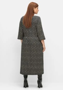 Sheego Jerseykleid In Petite-Passform, Mit Allovermuster -Shego Kleidung Geschaft 15002301491 04TP5 02 SH