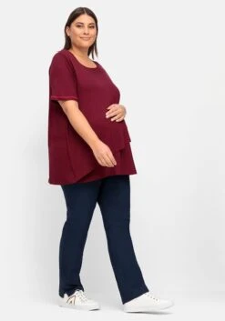 Sheego Umstandshose Aus Bengalin, In Schmaler Beinform -Shego Kleidung Geschaft 15002900035 04TXD 02 SH