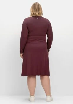 Sheego Stillkleid Aus Jersey, Mit Minimalprint -Shego Kleidung Geschaft 15006500265 04UX7 01 SH