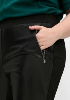 Sheego Gerade Hose Mit Stretchbund, Im Materialmix -Shego Kleidung Geschaft 15009300289 04UFN 02 SH