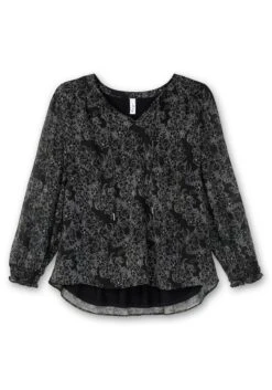 Sheego Chiffontunika In Petite-Passform, Mit Blumenprint -Shego Kleidung Geschaft 15021401491 04UIO 00 SH