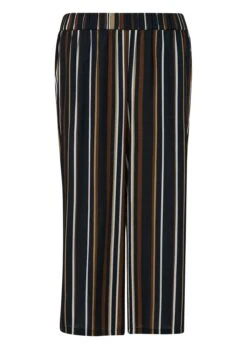 Triangle Gestreifte Culotte Mit Hohem Elastischem Bund