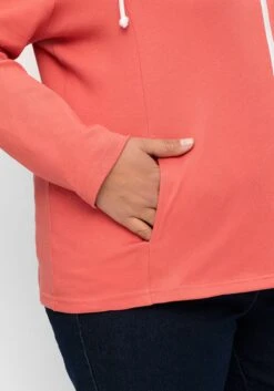 Sheego Sweatjacke Mit Stehkragen Und Kontrastdetails 10 Sheego Sweatjacke Mit Stehkragen Und Kontrastdetails -Shego Kleidung Geschaft 15069500268 04VLD 02 SH