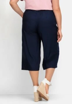 Sheego Culotte In 7/8-Länge Mit Deko-Knöpfen -Shego Kleidung Geschaft 15075400018 04VDJ 03 SH