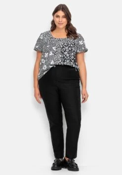 Sheego Gerade Bengalinhose Mit Schmalem Bein