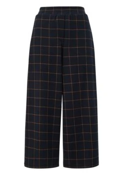 Triangle Karierte Culotte Mit Gummizugbund